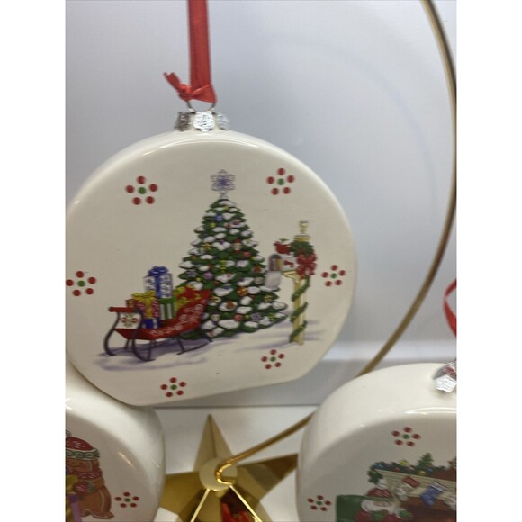Temptations by Tara Christmas Ornament Table Shelf Decor Recipes Set Of 4 - Picture 4 of 9